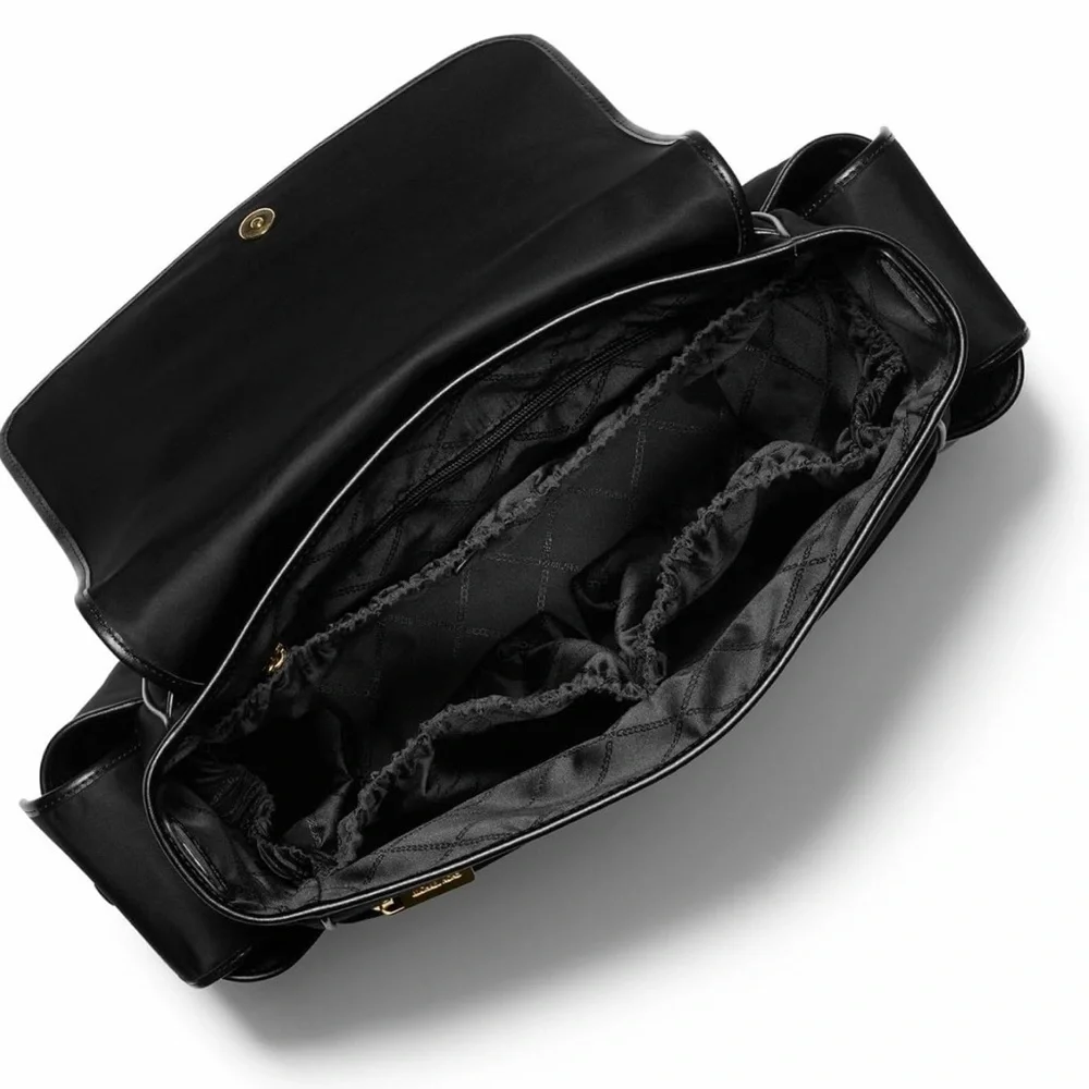 Michael Kors Jet Black Messenger Bag